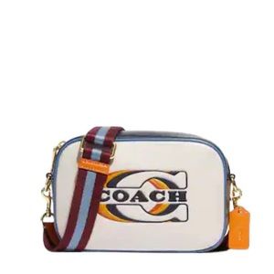 Coach

MINI JAMIE CAMERA BAG IN COLORBLOCK SIGNATURE CANVAS WITH COACH STAMP